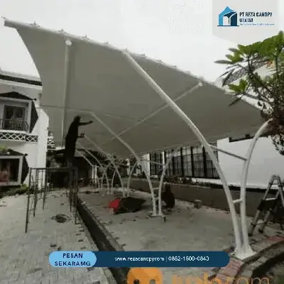 Kanopi Membrane Parkiran keren